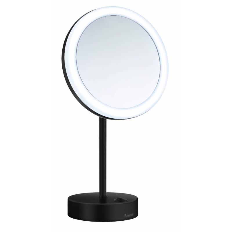 Specchio ingrandimento Dual Led OUTLINE Nero Specchio ingrandimento Dual Led OUTLINE Nero