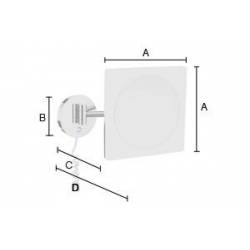 Specchio Dual LED